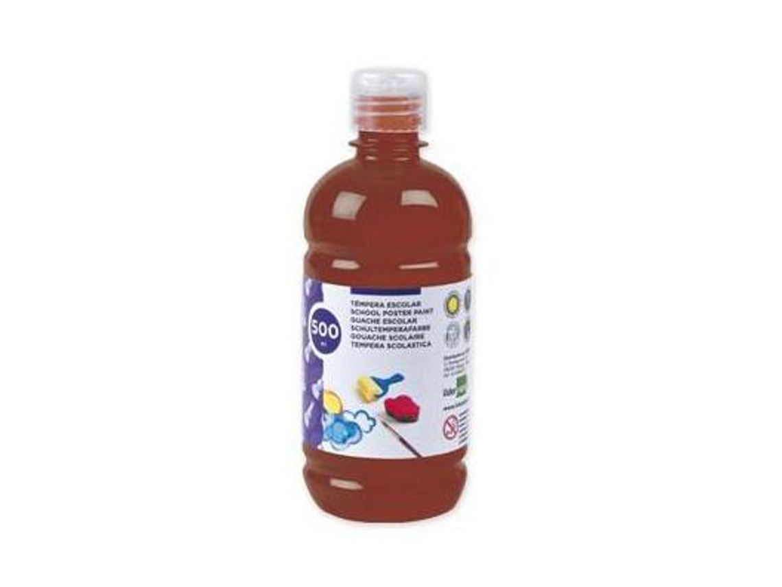 Guache Escolar Liderpapel 500 Ml Castanho