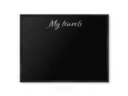Magnetic Glass Board My Travels For The Hall Espelharte (80x60 Cm)