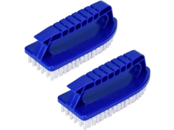2 Escovas de Limpeza AQUAFORGE para piscina paredes fundo degraus e azulejos uso manual em spas lagos fontes e banheiras