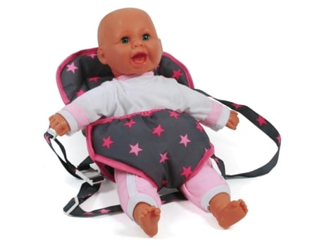 Portabebés Para Muñecas, Estrellitas Pink Bayer Chic 2000