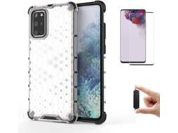 Kit Capa/Película e Suporte Samsung S20 Plus Flexguard Rumble