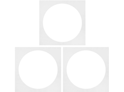 Conjunto De 3 Passe-partouts De Design Simples Para Proteção E Decoração De Fotos (pré-cortados)
