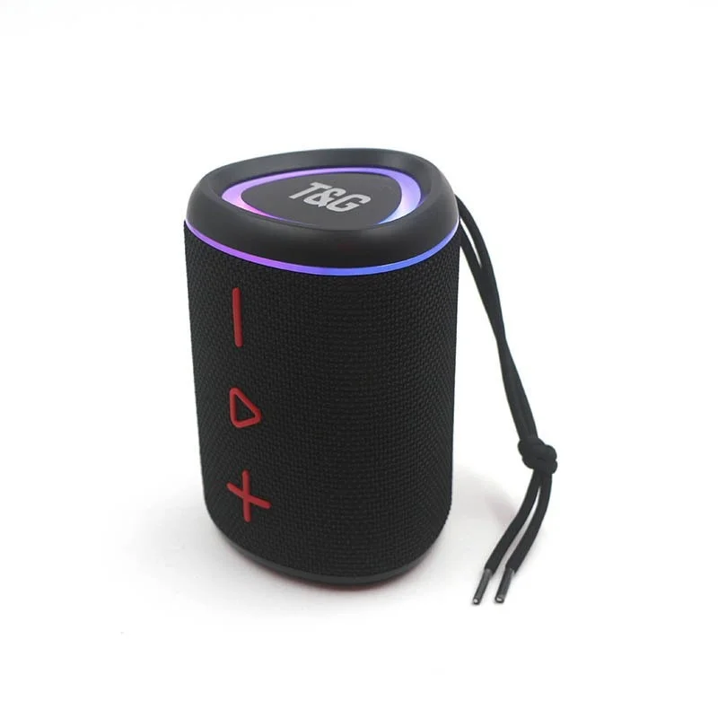 (preto) Caixa De Som Bluetooth Sem Fio Com Subwoofer E Reprodução Via Tf/usb