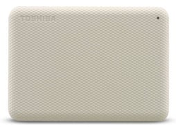 Disco Externo HDD TOSHIBA Canvio Advance (4 TB - USB 2.0 - Branco)