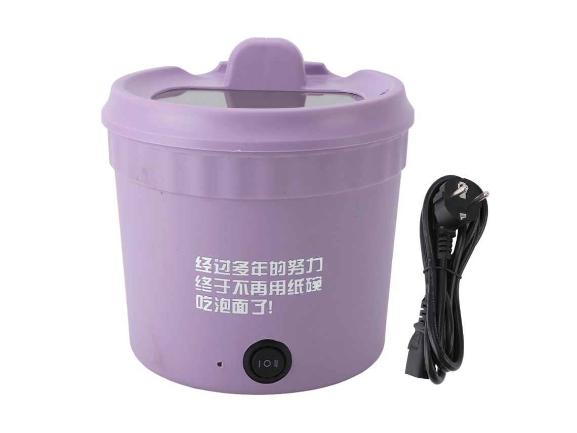 Panela Elétrica Antiaderente 1.2l Portátil Multifuncional Rapid Cooker Macarrão Ovo Sopa Plug Eu 220v