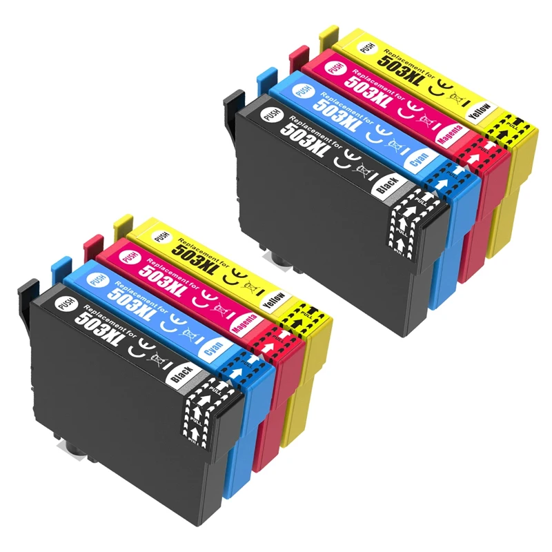 2set europe 503xl 503 XL Ink Cartridge T503xl For Epson Xp 5200 Xp 5205 Wf 2960dwf Wf 2965dwf Xp 5200 5205 Wf 2960 2965 Xp5200 Xp5205 MDUG (8pc)