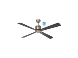 Ventilador de Teto CASAFAN Eco Neo Iii 132Cm com Wifi 944212W Motor Latão Antigo/Cereja e Nogueira