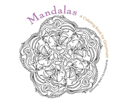Livro Mandalas De Leslie Rennolds (inglês)