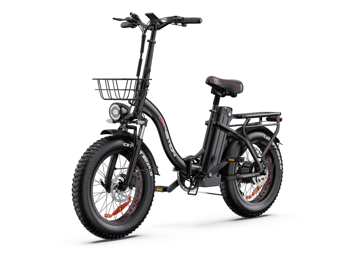 Bicicleta Elétrica - DRVETION - Ct20 Pro Max - 750w 48v15ah 20" Freio Hidráulico Ebike Preto