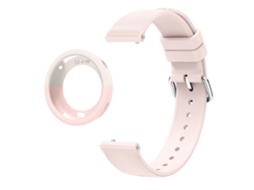 Pulseira De Silicone Texturizada Em Cor Sólida, Conjunto De Capas Protetoras De Silicone Para Xiaomi Watch S4 41mm