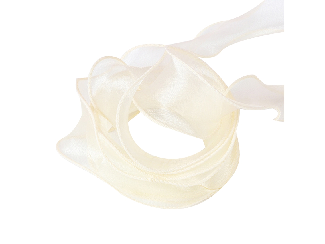 Fita Para Flores Artificiais Mesma Cor Borda 2.3m