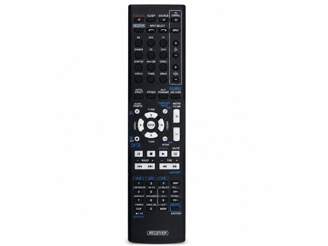 Comando Remoto Compatível Com Recetor Av Pioneer Axd7621