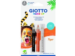 Pinturas Faciais GIOTTO Lápis Facial Make Up Tigre (3 unidades)