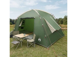 Vidaxl Barraca Cabana Com Telhado Verde 300 X 210 X 156 Cm Poliéster