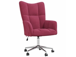 Relaxing Chair, Relaxing Chairs Vidaxl Vermelho Veludo