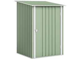 Porta ferramentas de aço galvanizado, 100x104x160 cm, verde | S/MARCA