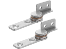 Dobradiça De Torque Em Aço Inoxidável 304 Com 2 Pontos De Fixação E Amortecimento De Tensão Ajustável.
