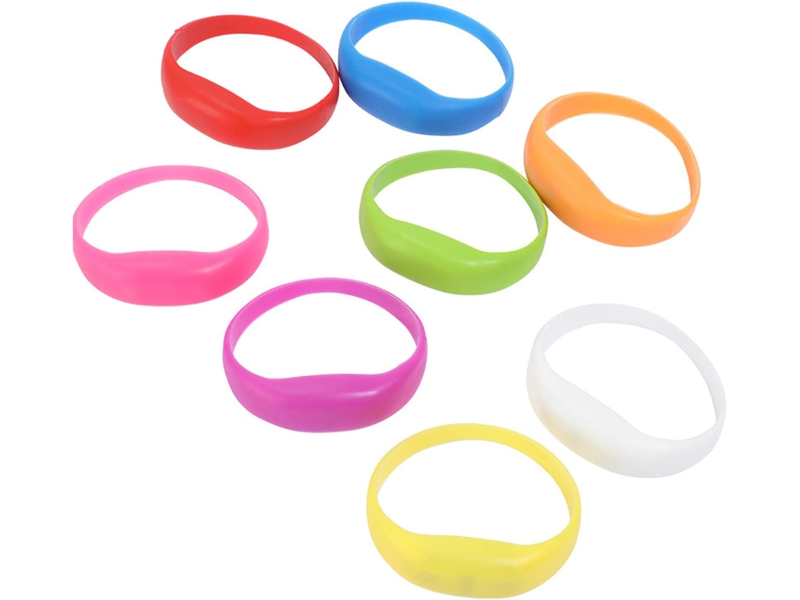 Kit Com 8 Pulseiras De Led Iluminadas Para Natal, Aniversário, Dia