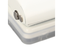 Furador Manual 3 Furos para Papel B5 A5 A6 A7 A4, Capacidade 5 Folhas 70g, Furador de Folhas Soltas