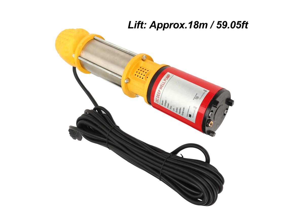 Bomba De Poço Profundo Dc Laxiscreed 400w, Elevador 18m, Vazão De 6m³/h Para Usos Intensivos