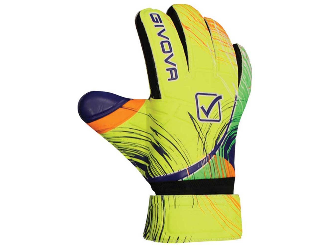Luvas de guarda-redes de Futebol GIVOVA New Brilliant (Adolescente - Amarelo)