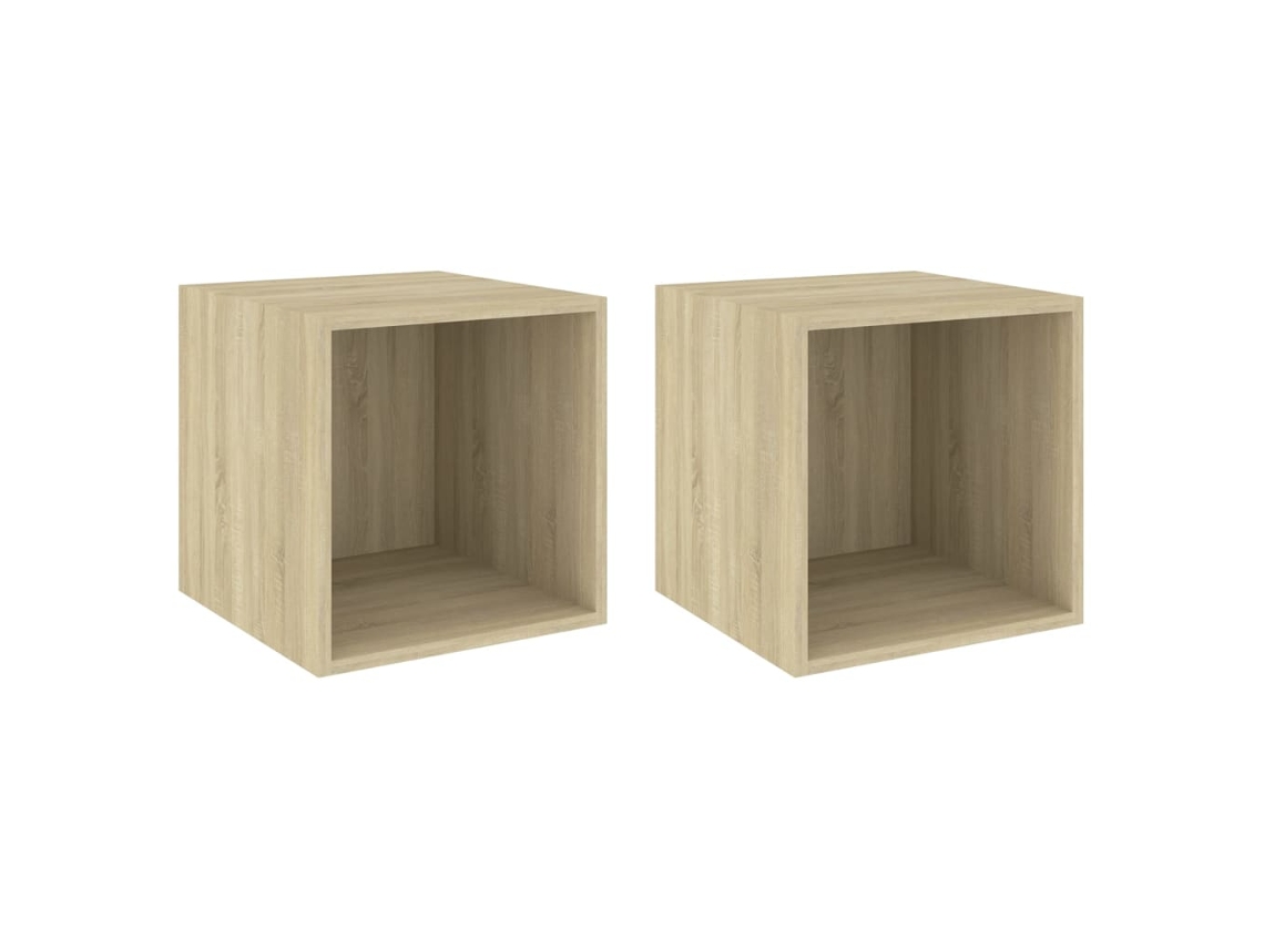 Wall Cabinet, Wall Cabinets Vidaxl Marrom Madeira Processada (n/a)