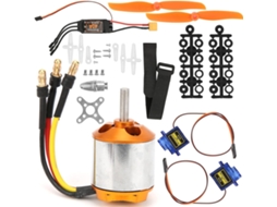 Kit de voo para helicóptero RC com hélice e servo SFUSHOS
