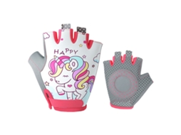 Luvas de Ciclismo Infantil Meio Dedo Anti Derrapante Impacto MARCA