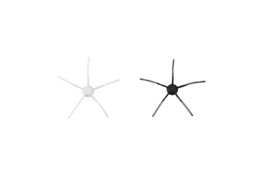 Acessório para Aspiradores XIAOMI 5 braços stytj02ym mvxvc01-jg 1c 10 un