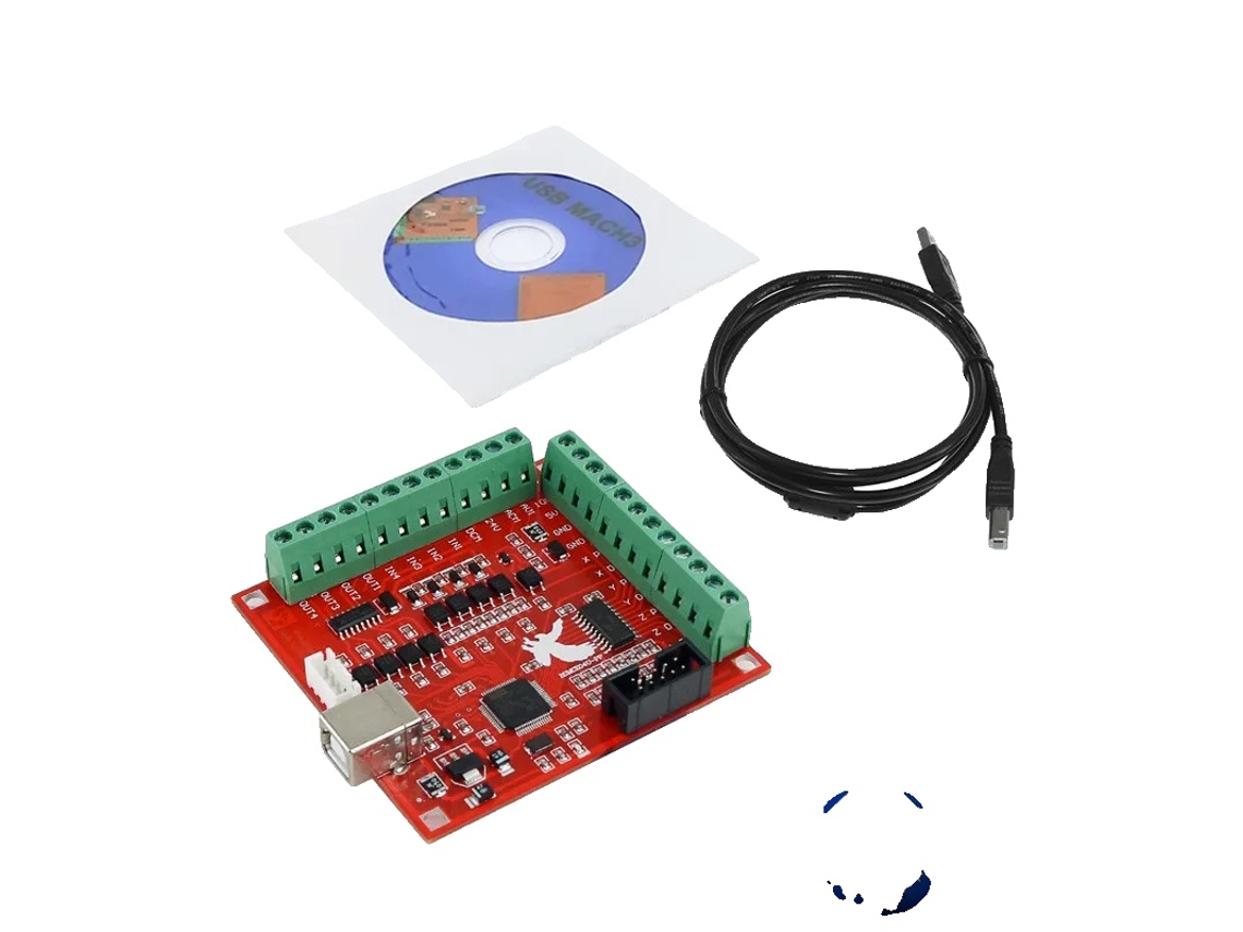 Cartão De Movimento Usb Mach3 4 Eixos, Suporta Motores De Passo, Certificado Ce E Rohs Oem