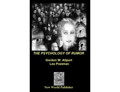 Livro The Psychology of Rumor de Gordon Willard Allport e Leo Postman (Inglês)