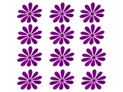 Stickers De Parede Flores E Sol 3d Laxiscreed Para Decorar O Quarto Com Estilo