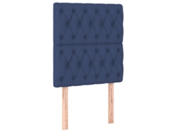 Headboard, Headboards Vidaxl Azul Tecido (80 Cm)