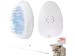 Pente De Cães E Gatos Com Limpeza Automática Para Remoção De Pelos Profissional