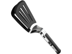 Pinça Com Espátula Para Grelhar, Pinça Para Virar Alimentos Ideal Bife, Carne, Camarão, Cordeiro, Pizza, Bacon, Legumes