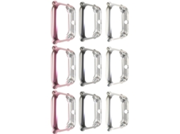 Conjunto De 9 Capas Protetoras Tpu Para Smartwatch, Compatíveis Com