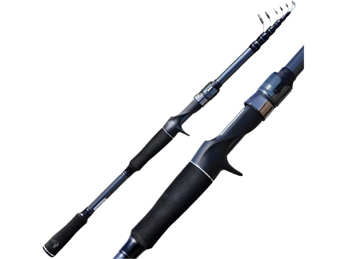 Vara de Pesca Ultraleve Telescópica Fibra Carbono, 1,8/2,1/2,4/2,7/3,0 M, peso da isca 8-18 G, água, doce | S/MARCA