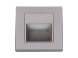 Lâmpada Escada Led Embutida 1,5w Luz Quente 85 220v Corredor S/MARCA