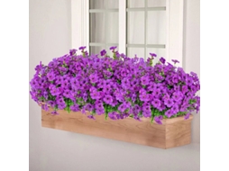 Buquê Artificial de Flores Roxas com 7 Ramos para Decoração de Ambientes Internos e Externos. AQUAFORGE