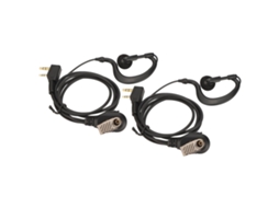 Auriculares Bidireccionales Con Micrófono, de 2 Pines, para Walkie talkies (paquete de 2)