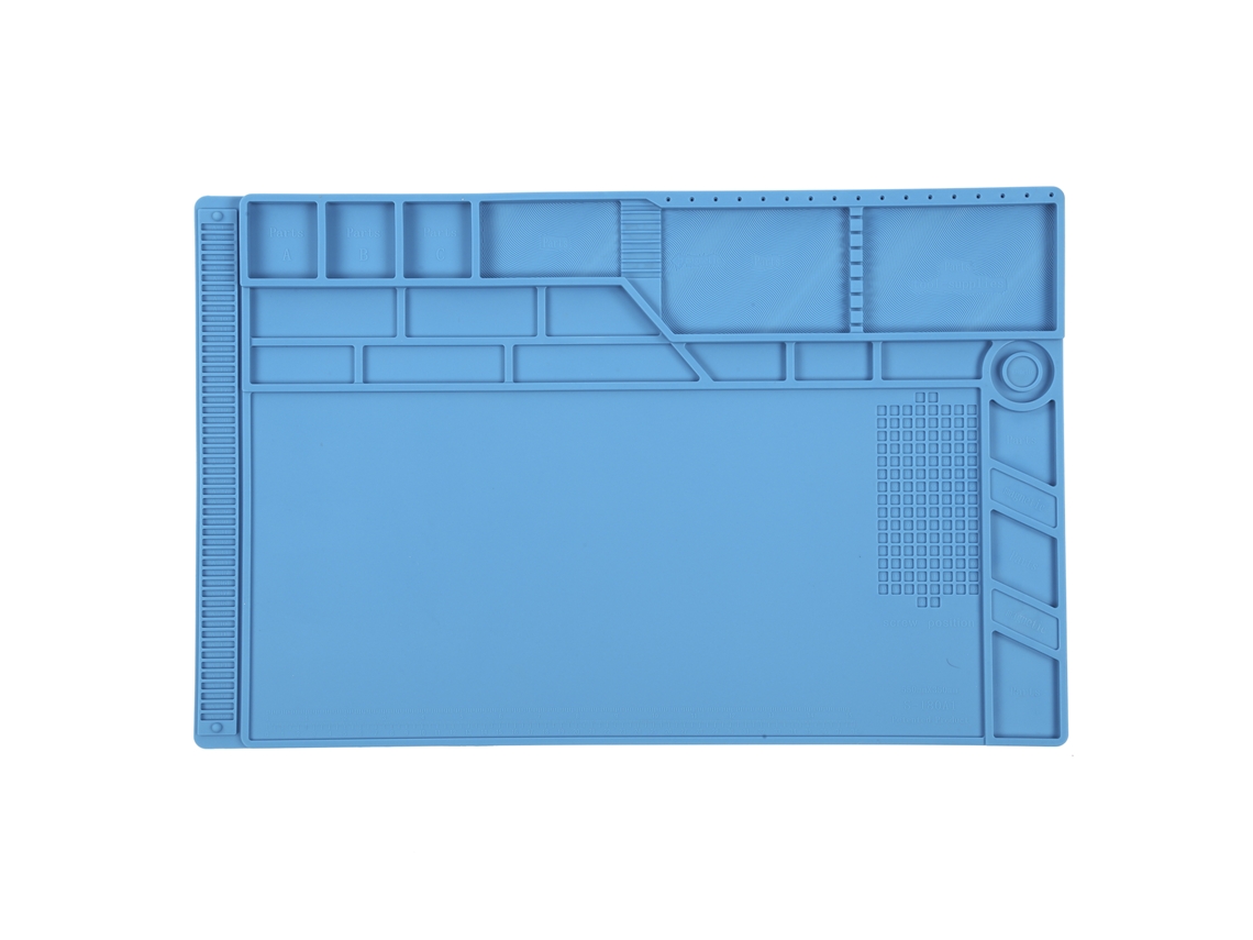 Aetheria almofada Isolante de Silicone de Duas Camadas com Plataforma Magnética para Manutenção de Celulares