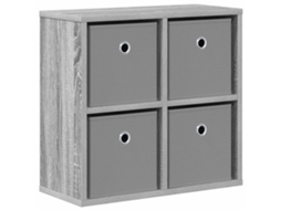 Buffet com Gaveta Cinza Sonoma 49,5 X 22 X 47 Cm MAISON EXCLUSIVE