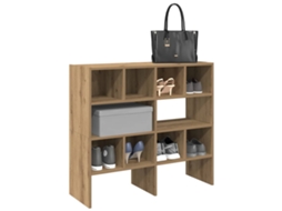 Vidaxl Sapateiras 2 Pcs Empilháveis 89,5x30x40 Cm Carvalho Artisiano