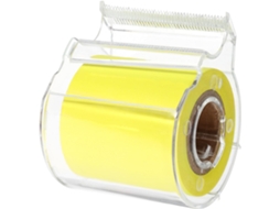 Fita adesiva completa para rolo de ingressos decorativos, fácil de remover, feita de ABS e papel metálico.