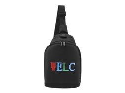 Bolsa Luminosa Led Com Tela Programável Mochila Anime Impermeável Bolsa De Ombro Usb Bluetooth