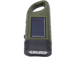 Lanterna De Emergência Multifuncional 5 Em 1 Com Manivela Solar E Bateria Externa Usb, Ideal Para Camping E