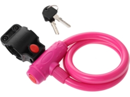 Cadeado Para Bicicleta Resistente A Arranhões, Cadeado Com Cabo