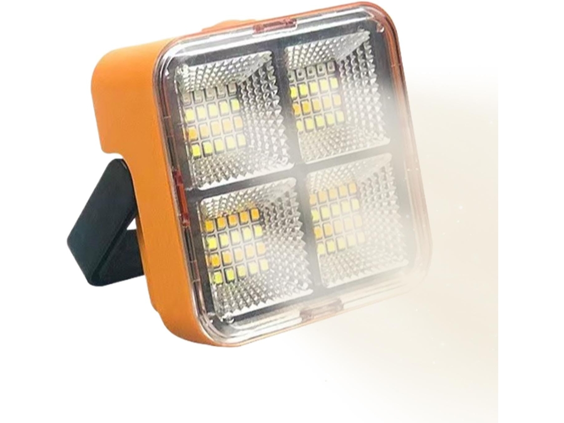 Projetor Externo Led, Lâmpada De Camping Recarregável,lâmpadas Solares Magnéticas Recarregáveis | Pr Gokoco