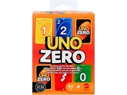 Jogo de Cartas UNO Zero (Idade Mínima Recomendada: 7 Anos)