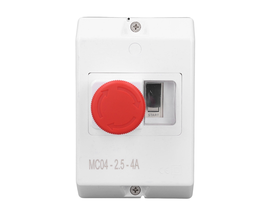 Disjuntor De Motor 2.5-4a Ip55 Protetor Impermeável Para Cargas Resistivas Capacitivas Indutivas 230-690v